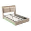 Cheveyo Upholstered Ottoman Bed With 2-in-1 Storage Drawers-935121921-934522808