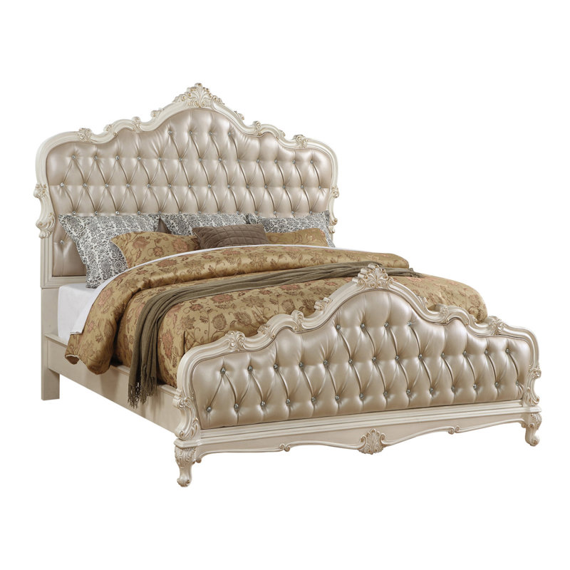 Kamarrion Vegan Leather Standard Bed, King