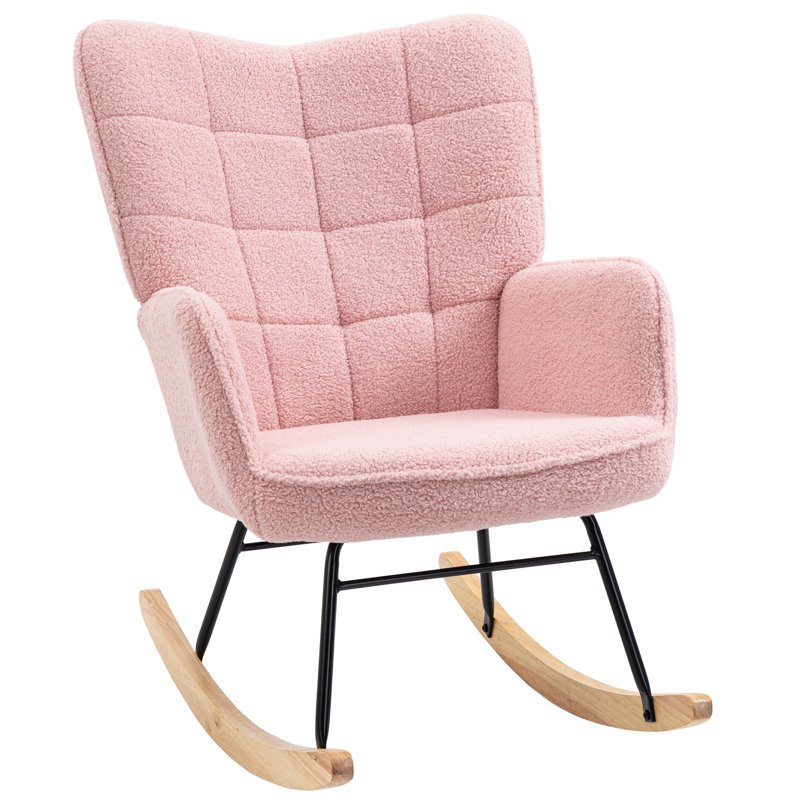 Nikia Rocking Chair, Pink