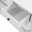 Console rétro avec deux tablettes ouvertes, structure et pieds en bois de pin massif-98550762-98550763
