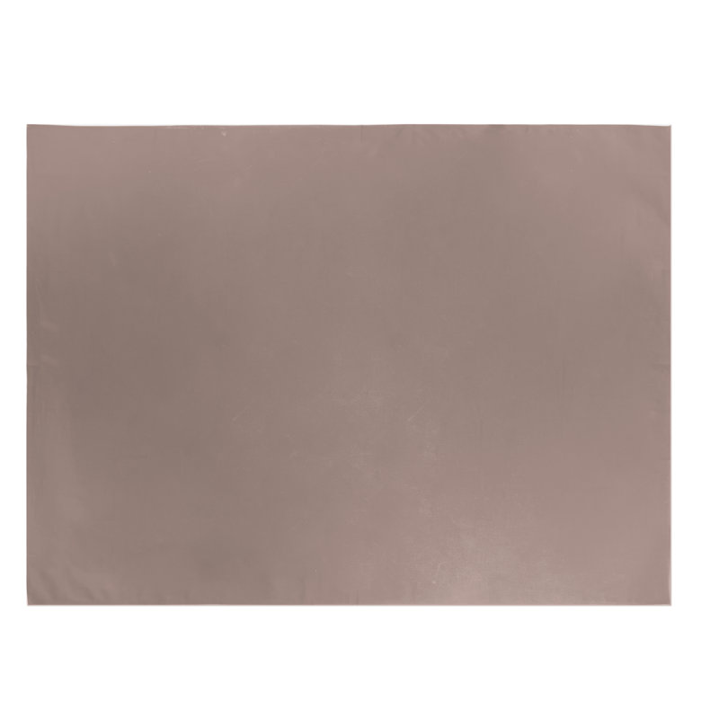 Panama Rectangular Solid Colour Tablecloth, 140cm W x 240cm L, Beige