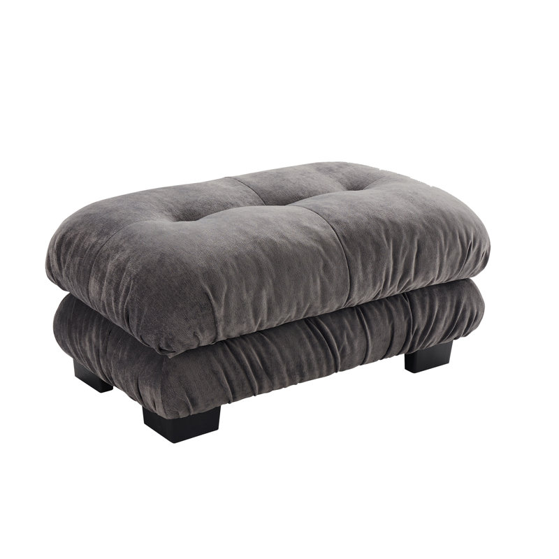 27 Ottoman - Gray, Gray