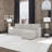 Flex Upholstered Modular Wide Arm Sofa With Storage Ottoman-100682601