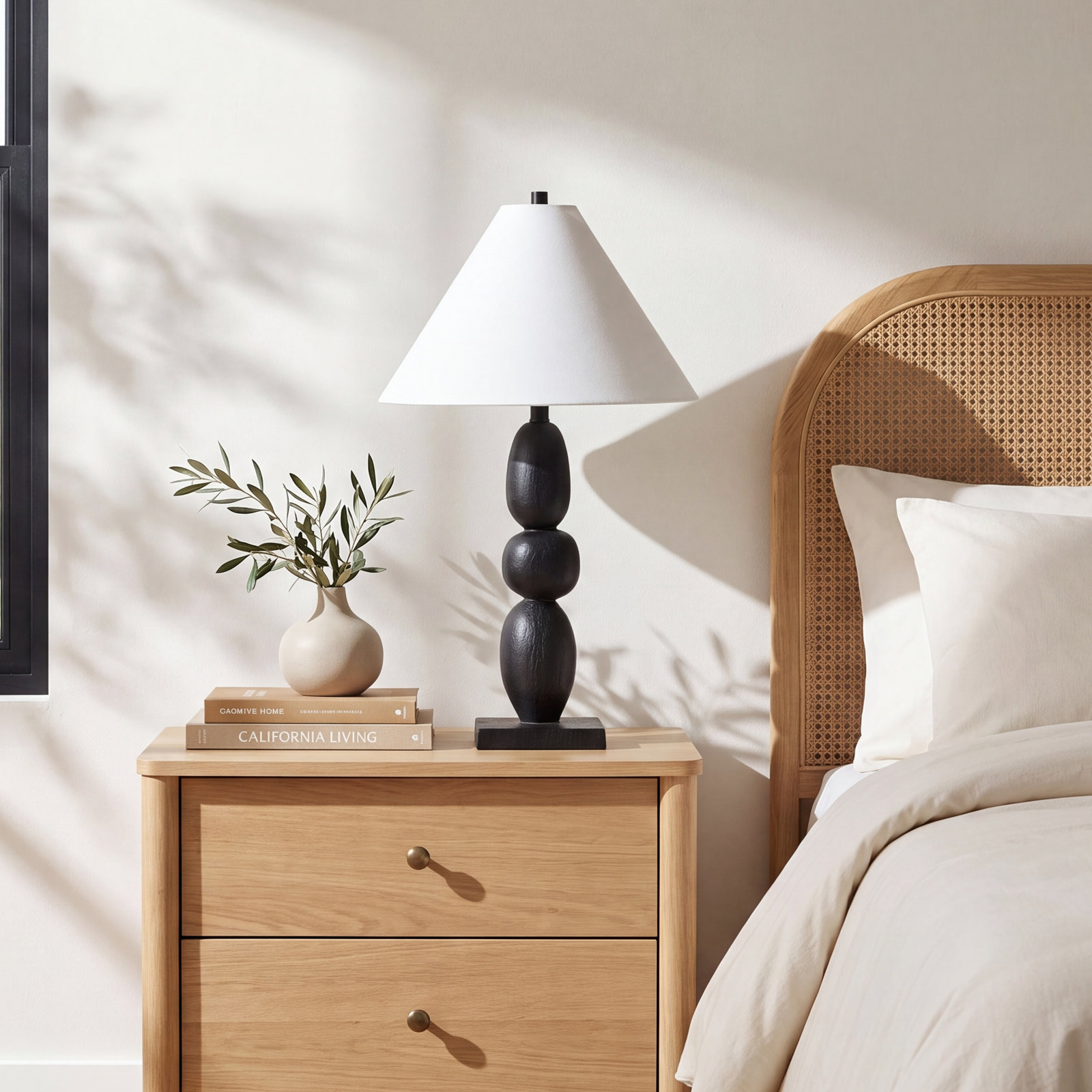 Table Lamp, Black
