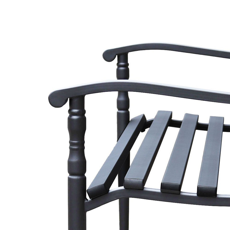 Daamin Steel Outdoor Bench