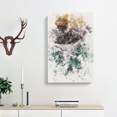 Gold Beach - Wrapped Canvas Painting