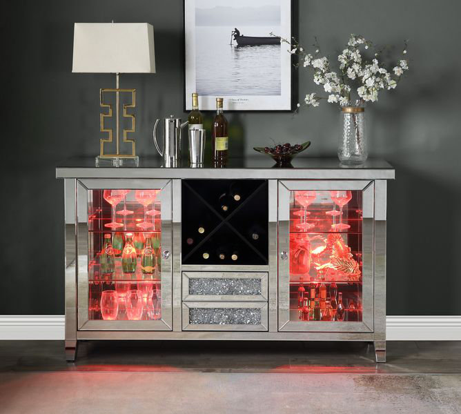 Traci Wine Cabinet W/Led
