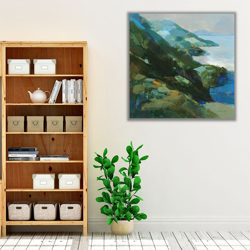 Rocky Shoreline I - Canvas Print Wall Art, 20" H x 20" W