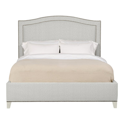 Caroline/Casey Queen Upholstered Low Profile Panel Bed