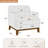 31'' Wide Upholstered Armchair With Pillow-1288304409