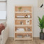 Shinn 154cm H Solid Wood Standard Bookcase-1379787086-1379787075