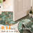 Hallway Washable Rug: Stain Resistant Floral Scalloped Rug for Kitchen Entryway Farmhouse Soft Carpet for Bathroom Bedroom Thin Laudry Living Room Floor Mat with Non Slip Backing-331089030-302078923