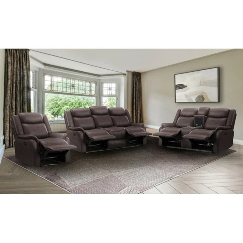 Ensemble de salon configurable, Brown