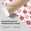 «Holiday Christmas Presents & Ginger Bread Man», impression d'art moderne sans cadre-1111242616