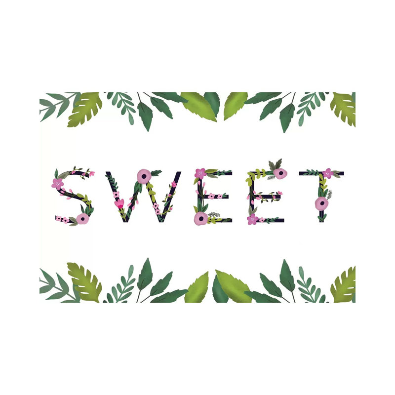 Sweet Baby Girl Iii 1 Piece Wrapped Canvas Wall Art, 66.04 cm H x 45.72 cm W x 1.91 cm D