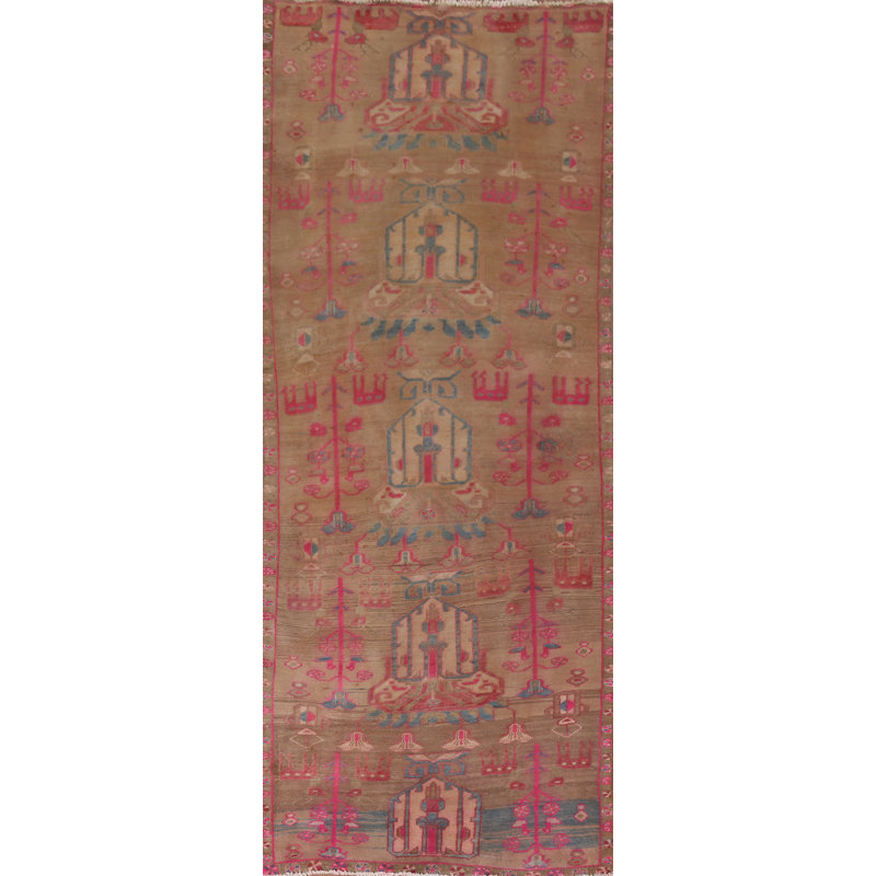 Tapis de couloir délavé surteint 4 x 11