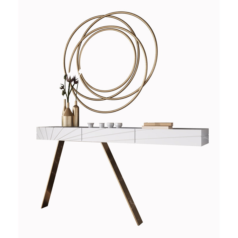 Console Table, 31.5" H x 59" W x 13.78" D