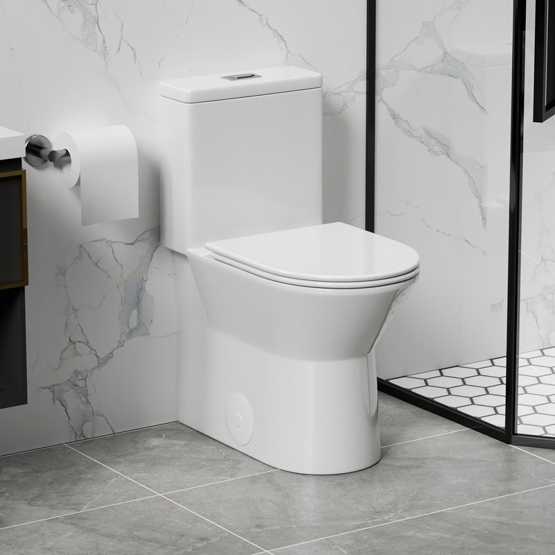 Toilette une pièce l 17 po ADA