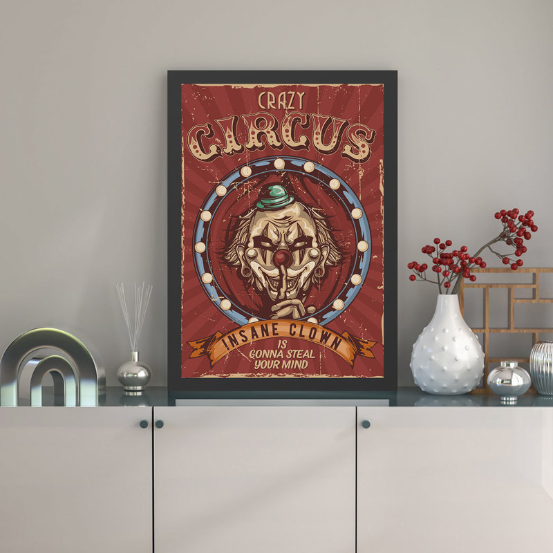 Decorative Framed MDF Painting