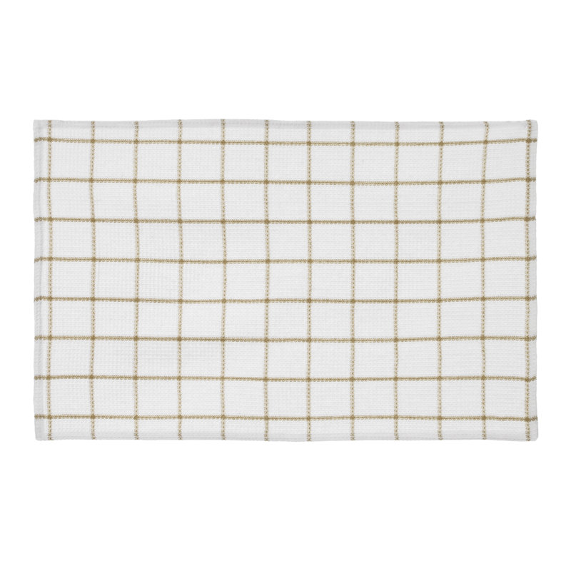 Serviette de cuisine solo gaufres, Brun