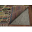 Grand tapis marocain rustique 10 x 14 avec un motif en zigzag unique