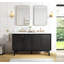 Adele 60" Free Standing Double Bathroom Vanity with Quartz Top-2058504002-2058504003