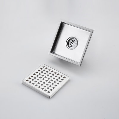 6" Classic Square Shower Floor Drain