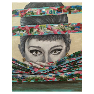Eavesdropping Eyes | Acrylic On Canvas | By Inderjeet