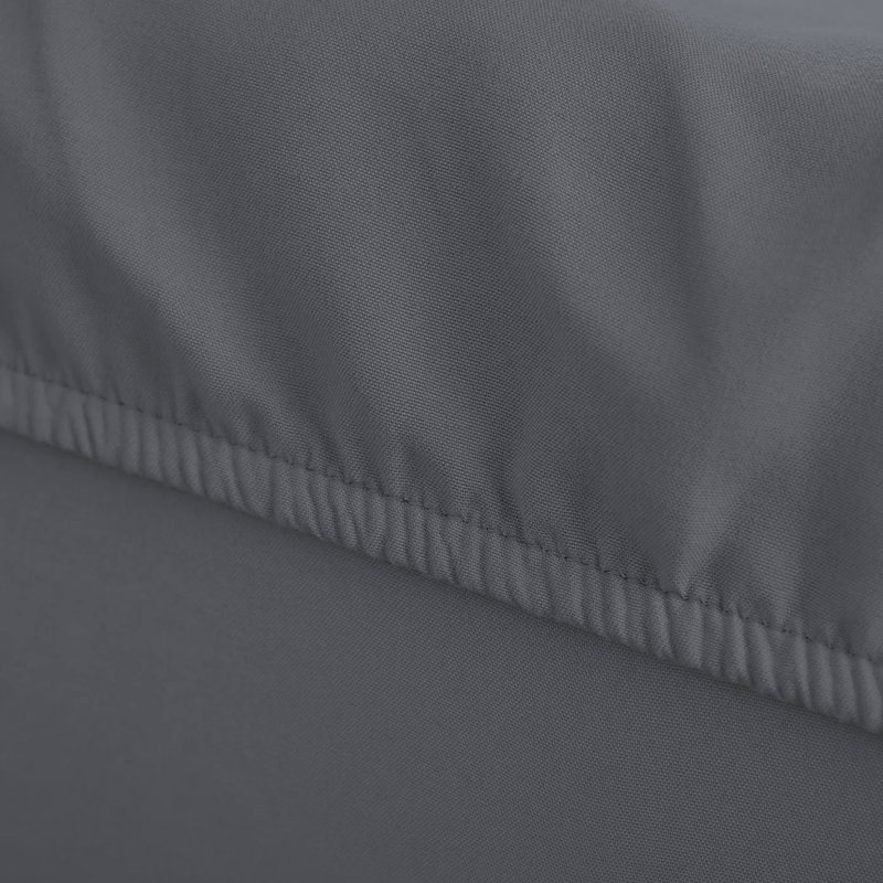 Joshua-Lewis Microfiber Brushed Fitted Sheet, Super King (6'), Charcoal