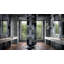 Fuliggine 11.63" x 23.38" Decorated Glass Tile