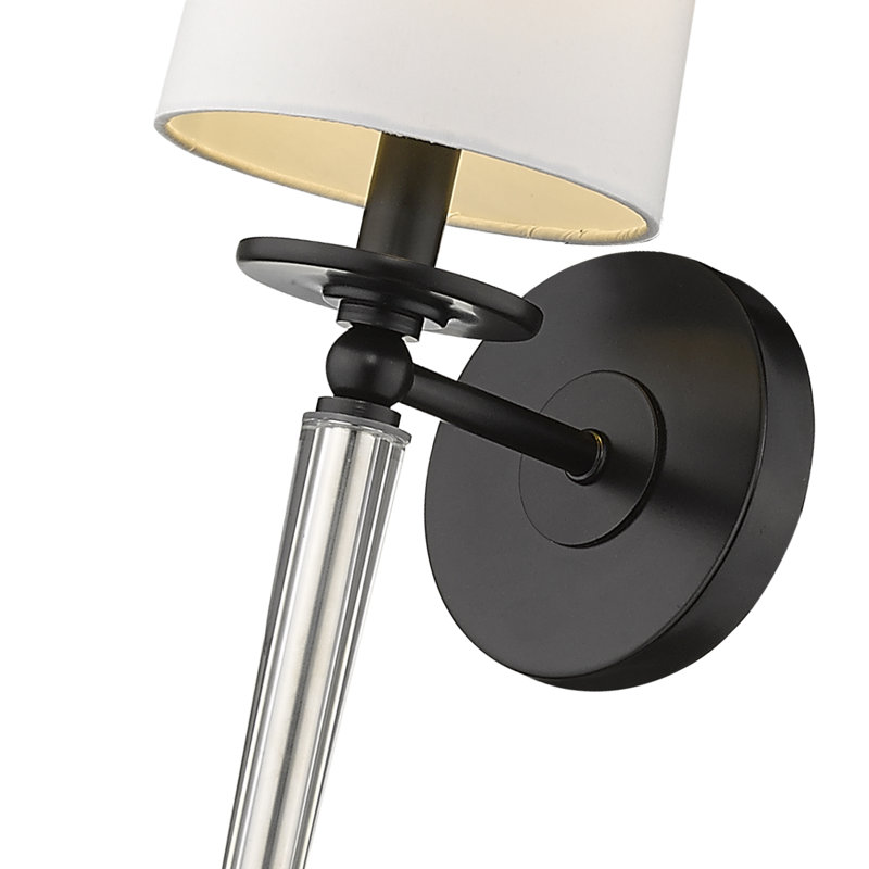 Assunto Elsie 1 - Light Dimmable Wallchiere, Matte Black