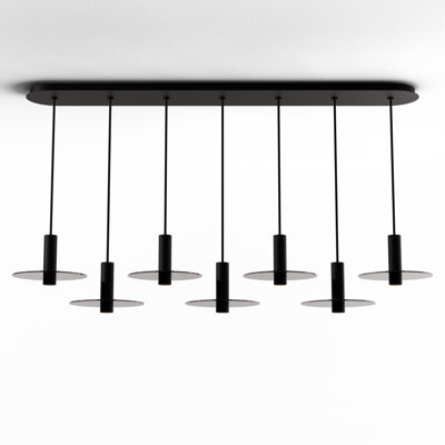 7 - Light LED Pendant