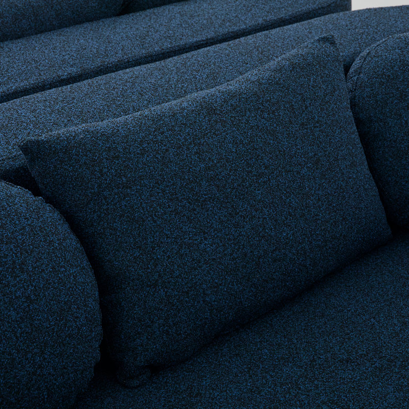 Canapé modulaire Boneless Couch, Bleu