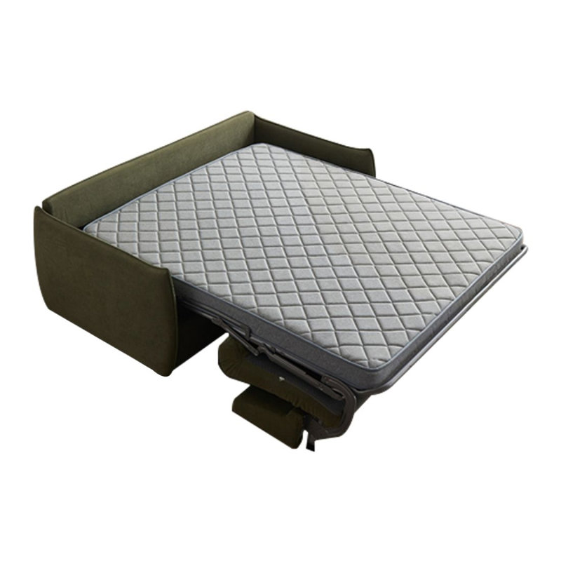 Canapé convertible 66,93 "en velours Olive Tech, 66.93"W*41.34"D*38.58"H