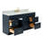 Partham 67'' Single Bathroom Vanity with Carrara Marble Top-93068109