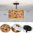 Aakruti Rattan Semi Flush Mount