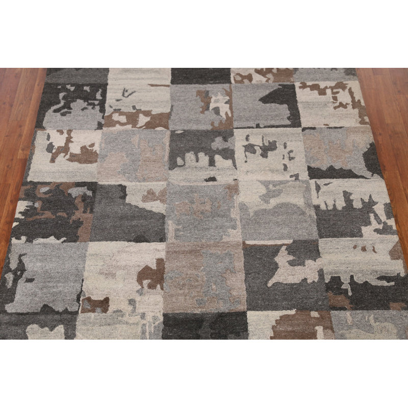 Tapis contemporain contemporain indien