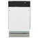 ZLINE 3 Rack Top in Panel Ready 18" 51 dBA Built-In Dishwasher with Stainless Steel Tub