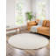 Tapis blanc neige Roshane-773521424