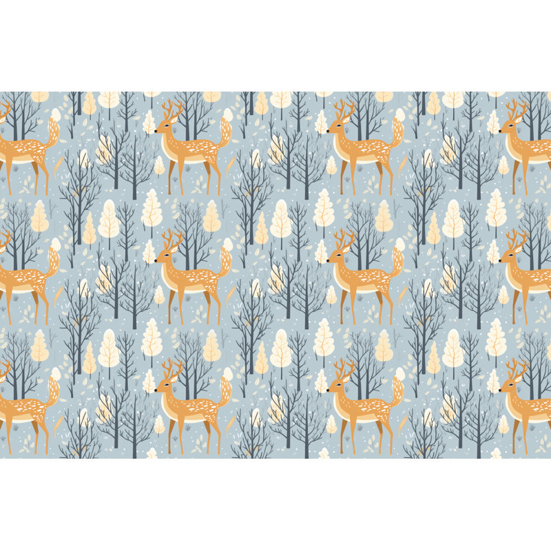 Winter Deer Bedding, King Comforter