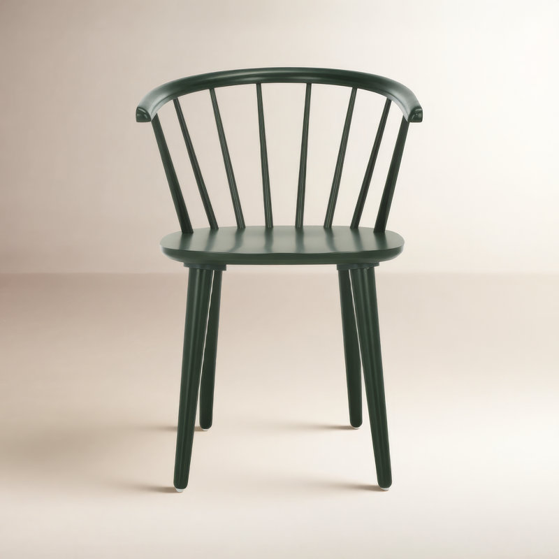 Sheffield Solid Wood Dining Chair, Garden Green