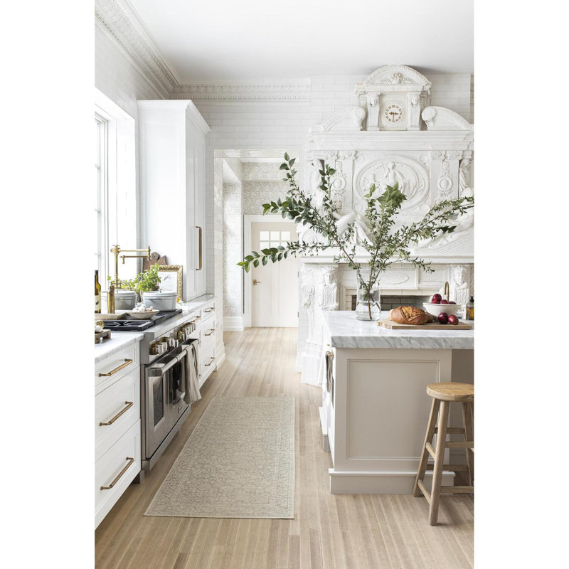 Tapis tissé à la machine Nabela Noor Home x Livabliss Maan, Tapis de couloir 2 pi 8 po x 7 pi 10 po