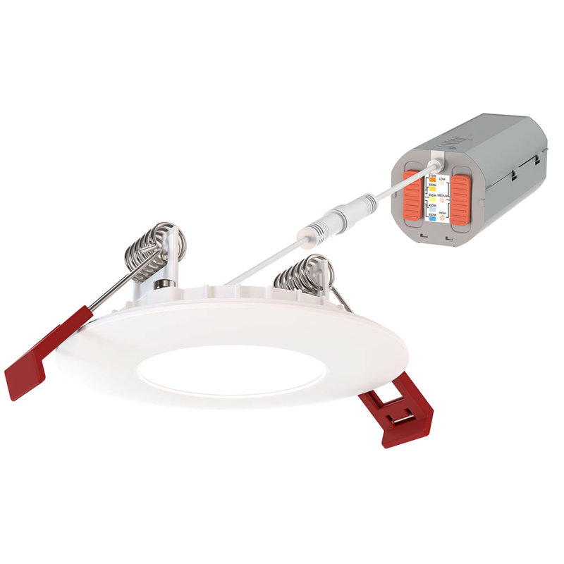 2'' 9.2 Watt Dimmable Air-Tight IC Rated Accent Recessed Lighting Kit