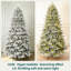 Arbre de Noël artificiel pré-éclairé enneigé-1382419616