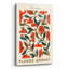  «Nouveau Flower Market No 1» par Renea L. Thull, art mural en verre acrylique, 16 po x 24 po-420356902
