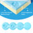 6 Inch Thick Full Size Trifold Mattress,Storage Bag Equipped with Wheels,Gel Infused Memory Foam,Floor Mattress for Guest,Playing,RV,Compression Packaging(75“x 54“x 6“)-137733149