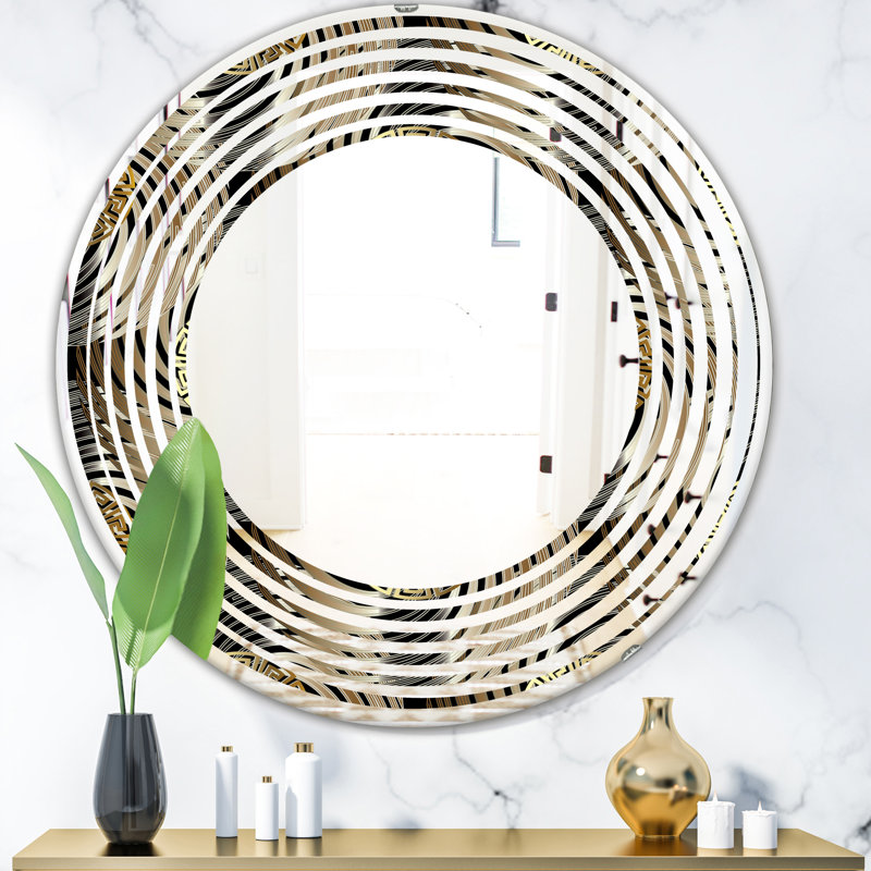 Miroir mural Wave, 23,6 po x 23,6 po
