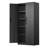 Lakenzie 5 - Shelf Steel Garage Storage Cabinets with Lock (72" H x 32" W x 16" D)-781850450