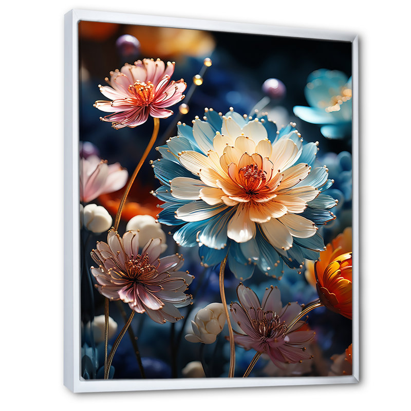Orava Meadow II sur toile, H 20 po x l 12 po x P 1 po, Cadre flottant blanc