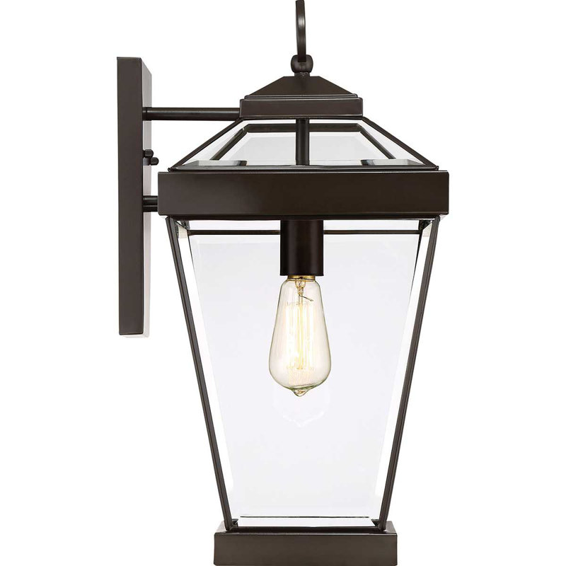 Watervale Black 51cm H Outdoor Wall Lantern